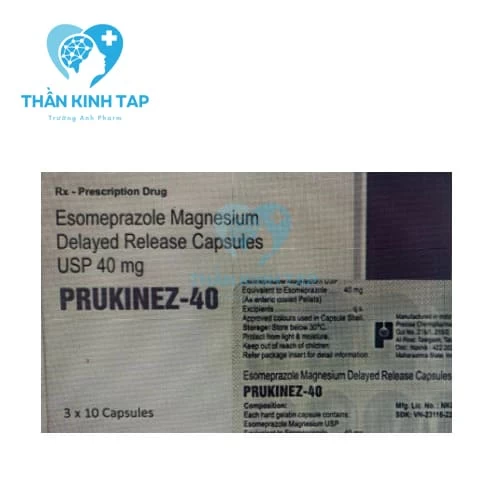 Prukinez 40 - Thuốc điều trị loét dạ dày - tá tràng